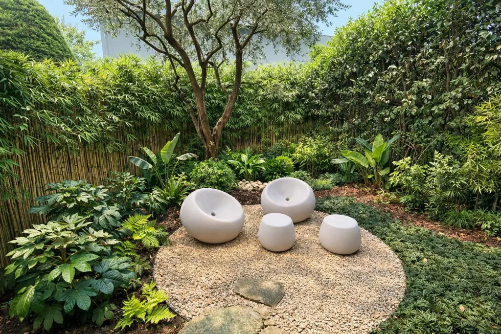 Giardino per struttura ricettiva